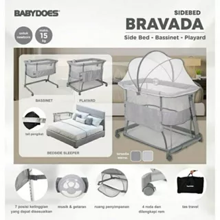 Box Bayi Babydoes Bed Side Bravada / Sidebed Bravada