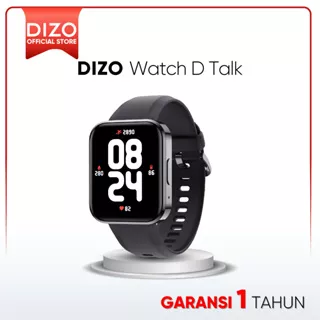 DIZO Watch D Talk 1.8 display with calling&7 day battery (by realme Techlife) (Black, Free Size)