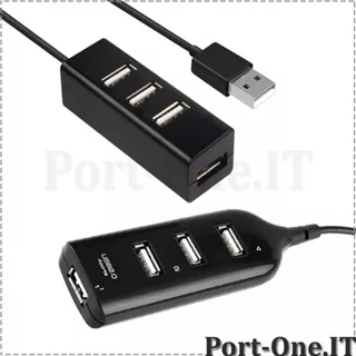 USB HUB 2.0 Multi Port Adapter USB Power Data PC Laptop Notebook Komputer