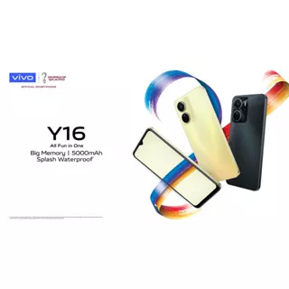VIVO Y16 4/128, 2,5D Trendy Design
