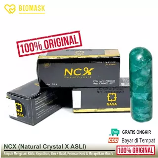 BIOMASK - Crystal X Nasa 35 gr - 1 Pcs Original Bpom Scan Barcode Aktif - Ncx Asli Nasa Bpom