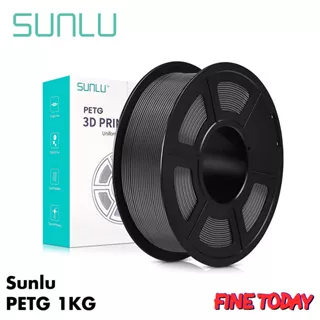 SUNLU 3D Printer Filament PETG 1 KG Neat Winding Anti Sangkut Ori