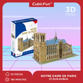 CUBICFUN Notre Dame De Paris C242h - 3D Puzzle