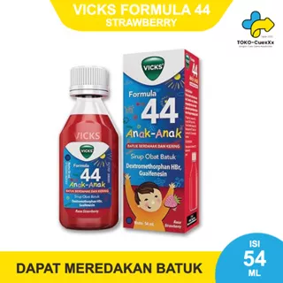 Vicks Formula 44 Anak Syrup 54 ml-Obat Batuk Anak