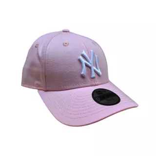 Topi Anak New Era Kids 9Forty New York Yankees Youth Pink/White Cap