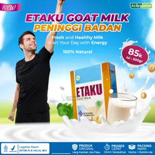 Susu Peninggi Badan Untuk Anak dan Dewasa Susu Kambing Etawa Bubuk Murni Walatra Etaku Goat Milk