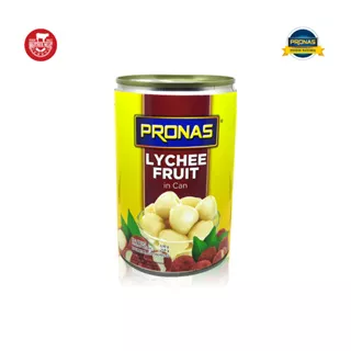 PRONAS Lychee Zyt 510gr, Buah Leci Kaleng