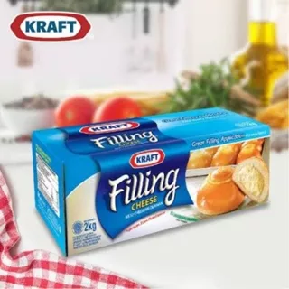 Kraft Cheese Filling 2Kg / Filling Keju Kraft 2Kg / Isian Keju Kraft 2Kg