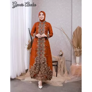 Gamis Tile Asoka|Gamis Jumbo Ld 120cm|Gamis Kondangan|Gamis Bordir Mewah|Gamis Jumbo|Gamis Tile Dot|Gamis Kebaya Brukat Modern|Gamis Brukat Tile|Gamis Brokat Pesta|Gamis Tile Bordir|