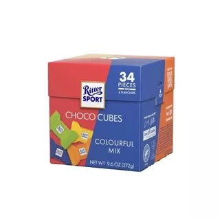 Ritter Sport Choco Cubes Colourful Mix Chocolate 272 Gram