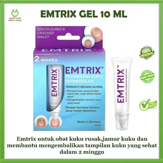 EMTRIX GEL 10 ML - MENGATASI JAMUR PADA KUKU - OBAT KUKU RUSAK - PERAWATAN KUKU