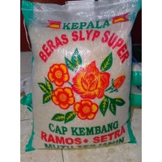 Beras Cap Kembang / Bunga Setra Ramos 10 kg ~ 13,28 Liter