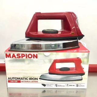 SETRIKA STRIKA LISTRIK MASPION HA-125 AUTOMATIC IRON GOSOKAN BAJU