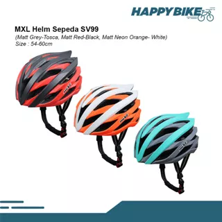 MXL Helm Sepeda, Road Bike, MTB, Lipat SV99 Cycling Helmet Pelindung Kepala Dewasa Unisex