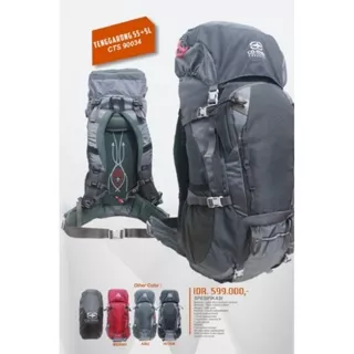 Tas cerrier Co-trek Tenggarong,Meulaboh,Singkawang 55L+5L free rain cover