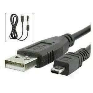 The-Ant / Kabel Data / Usb Cable For Camera Nikon Coolpix L25 L26 L27 L28 L29 L30 L31 L320 L330 L340 L620 L810 L820 L830 L840 L18 L19 L20 L21 L22 L23 S1 S2 S3 L24 L100 L110 L120 L310 L610 3700 4100 4200 5200 5900 uce6 7900 P6000 S02 S01 S52 S60 S610c S610