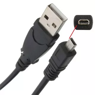 Kabel Data / Usb Cable For Kamera Nikon Coolpix P7000 S30 S31 S32 S2900 S3700 S210 S220 S225 S230 S500 S510 S520 S560 S570 S600 S620 S630 S640 S710 S800c S1000pj S1100pj S1200pj S2500 S2550 S2600 S2700 S2750 S2800 S3100 Charger S3300 uce6 S3400 S4100 Ant