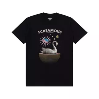 Screamous Kaos T-Shirt SWAN SONG BLACK
