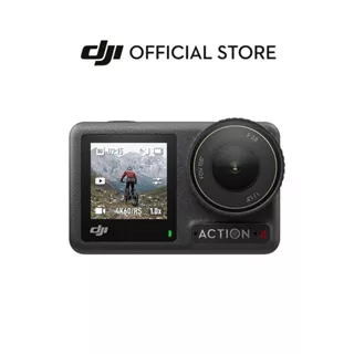 DJI Osmo Action 4 Standard Combo - Action Camera 1/1.3-inch Sensor & Stunning Low-Light Imaging | 4K/120fps & 155 Ultra-Wide FOV | Waterproof up to 18m | Dual Full-Color Touchscreens