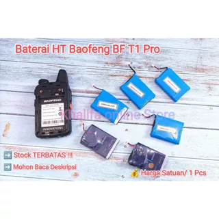 Hand Made Battery Batre Baterai Batere HT Handy Talky Walkie Talkie Mini Baofeng BF-T1 BFT1 Pro PF-T1 BF T1 Pofung