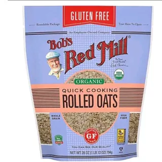 Bob's Red Mill Gluten Free Organic Quick Cooking Rolled Oats 794g