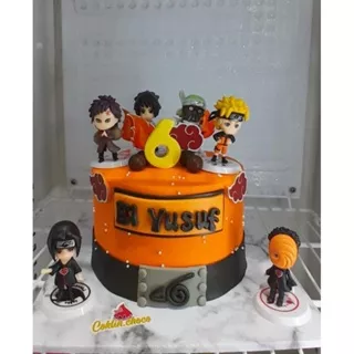 Kue Ulang tahun Naruto/ Cake Birthday Karakter mainan Naruto / Kue Ultah Figure Naruto