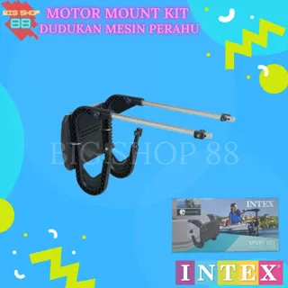 Bracket Braket Mount Dudukan Mesin Motor Tempel Perahu Karet Bensin Listrik Intex Seahawk Excursion Challenger Mariner