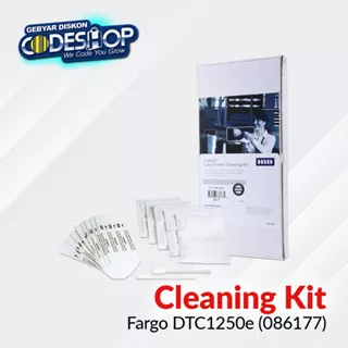 Cleaning Kit Fargo DTC1250E DTC1000 ID Card Printer Original 086177