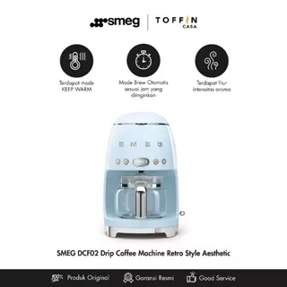 SMEG Drip Coffee Machine - 50's Retro Style Aesthetic DCF02