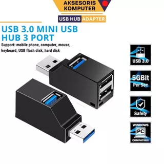 USB HUB Port USB 3.0 Super Speed 5 Gbps Plug and Play PC Aksesoris Desktop & Laptop