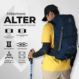 Tas Backpack Ransel Pria Wanita Semi Carrier Gunung Hikemore Alter Original