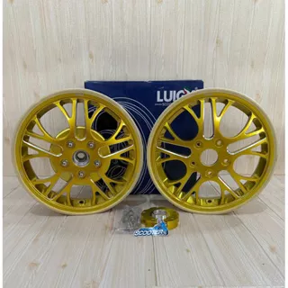 Rims Velg Luigy CS03 CS-03 Gold Vespa Sprint Primavera GTS LX S R12 Ring12