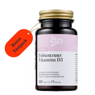 Asam Folat / Foliumzuur + Vitamin D Untuk Progam Hamil