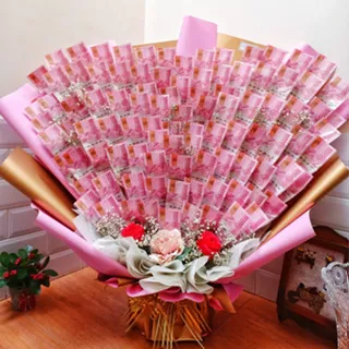 BUKET UANG ASLI / BUKET BUNGA UANG KERTAS ASLI / MONEY BOUQUET 6jt s/d 10.5jt