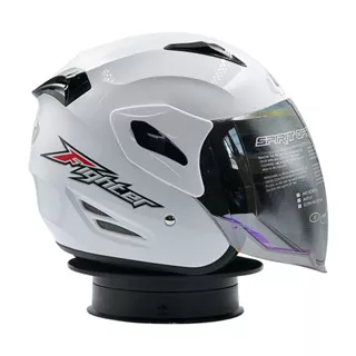 Helm GM Fighter Solid White