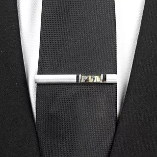 Houseofcuff Pin Tie Jepit Dasi Slim Silver A22