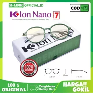 KACAMATA ION NANO ANTI RADIASI ION NANO 7 ORIGINAL KACAMATA TERAPI MINUS