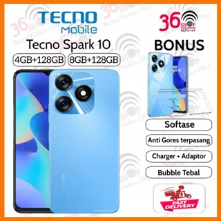 Tecno Spark 10 [NFC] [8GB+128GB] Garansi Resmi 1 Tahun