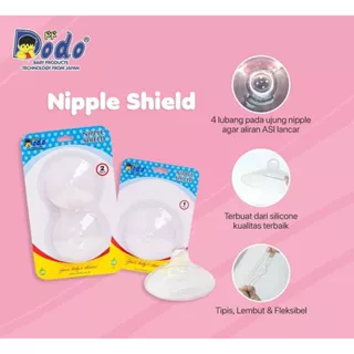 Nipple shield Dodo / pelindung puting isi 1 dan 2 / penyambung puting