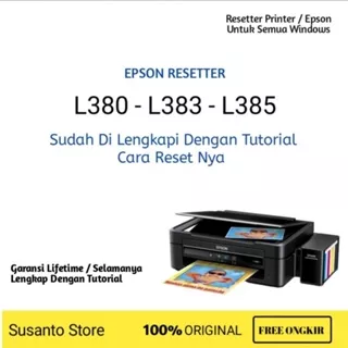 Resetter / Reset Printer Epson L380 - L383 - L385