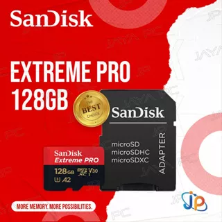 Sandisk Extreme Pro MicroSDXC A2 128GB - Micro SD + Adapter