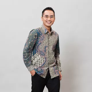 Eagle Long Sleeve L0070 TBH - Kemeja Batik Modern Lengan Panjang