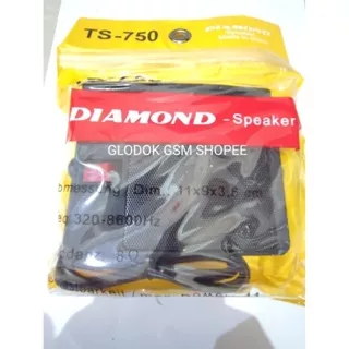 EXTRA SPEAKER DIAMOND TS750 UNTUK RADIO RIG