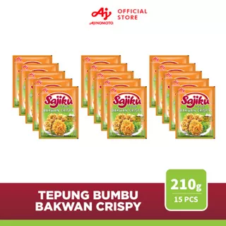 SAJIKU Tepung bumbu Bakwan Crispy Sachet 210g (15pcs)
