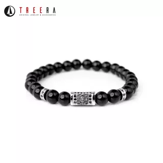 Treera King Chaves Gelang Batu Alam Asli Pria Premium Original