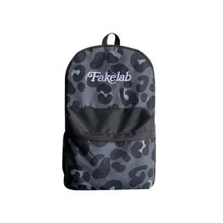 Fakelab Backpack Leopard / Tas Animal Pattern / Bag / Ransel / Bp