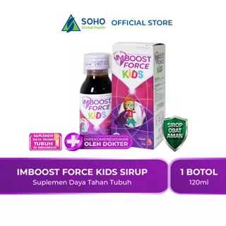 Imboost Force Kids Sirup Suplemen Daya Tahan Tubuh/Penambah Nutrisi 120ml