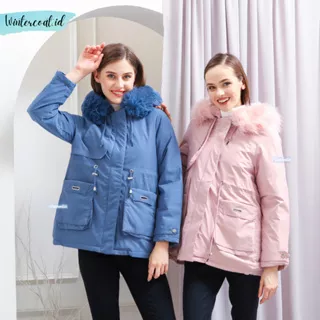 Winter jacket women jaket musim dingin wanita coat mantel hangat Raisa import korea musim dingin