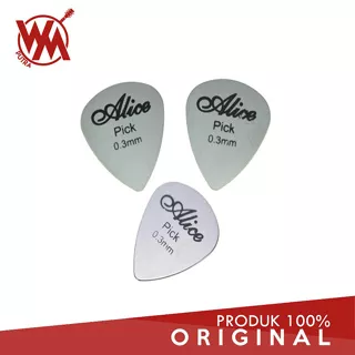 ALICE STEEL GUITAR PICK 0.3MM (3PCS)