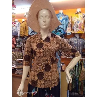 toko bakul batik, blouse wanita lengan 3/4